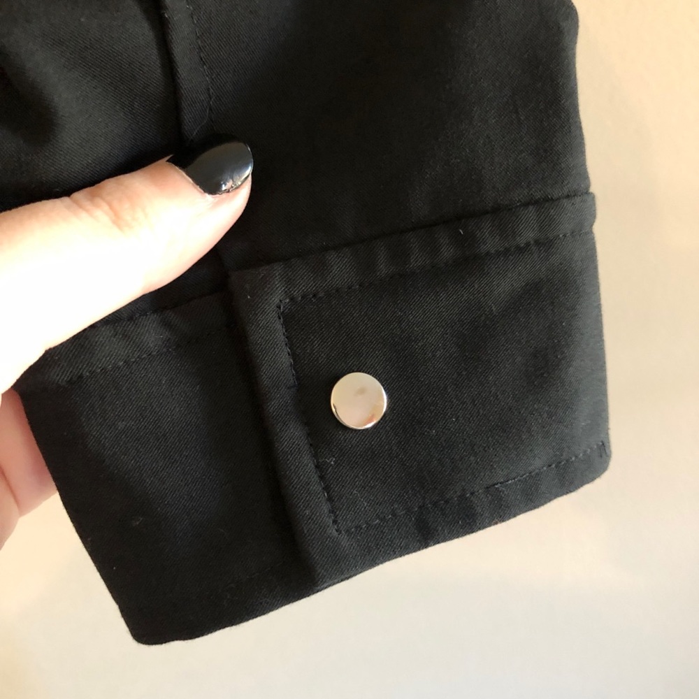 Grace Elements Petite Vintage 90s Black Jacket - Picture 6 of 8